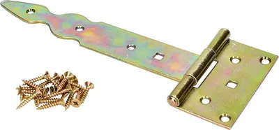 Immagine prodotto di KOTARBAU® Cerniera a T decorativa 200 mm zincata giallo