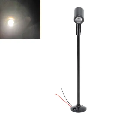 Zdjęcie produktu dla LED Mini Spotlight Jewelry Showcase Display Lights DC12V Upright Mini Display Cabinet Light Eye Care Stabilne rozpraszanie ciepła Czarne naturalne światło
