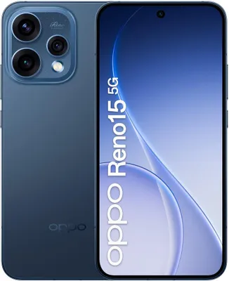 Produktbild von OPPO Reno15 5G, 16,7 cm (6.59"), 8 GB, 512 GB, 50 MP, Android 16.0, Schwarz