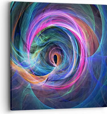 Produktbild von Bild auf Leinwand - Leinwandbild - Abstraktion modern - 40x40cm - Wand Bild - Wanddeko - Wandbilder - Leinwanddruck - Bilder - Kunstdruck - Wanddekoration - Leinwand bilder - Wandkunst - AC40x40-3987