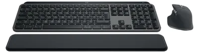 Obrázok produktu pre Logitech Master MX Keys S Combo, Bezdrôtový, Bluetooth, Nožnicový spínač, QWERTY, LED, Grafit