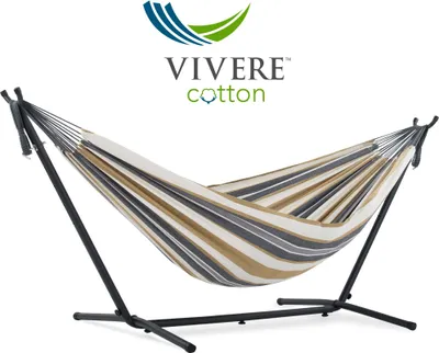 Produktbild von Vivere Hängematte für 2 Personen mit Gestell (250cm) n/a