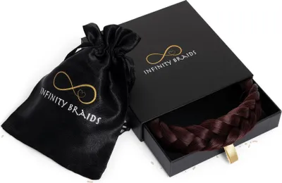 Produktbild von Infinity Braids Regular Braid Lizzy Raspberry Ice