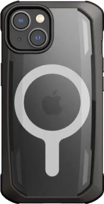Produktbild von Raptic X-Doria Secure Case fr iPhone 14 Plus mit MagSafe, gepanzerte Rckseite, schwarz