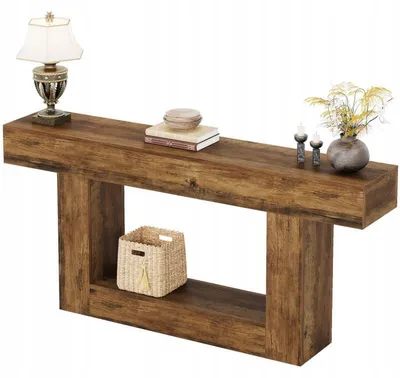 Obrázek produktu pro Konferenční stolek HOGA-RY0241, 160 x 82 x 30 cm, hnědý