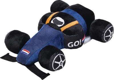Image de Jouet pour chiens Beeztees voiture de course bleu