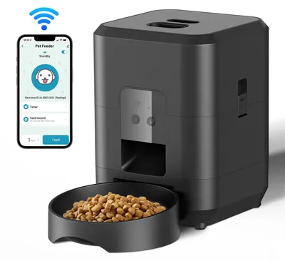 Produktbild von Automatischer Futterautomat für Katzen und Hunde mit WLAN App-Steuerung