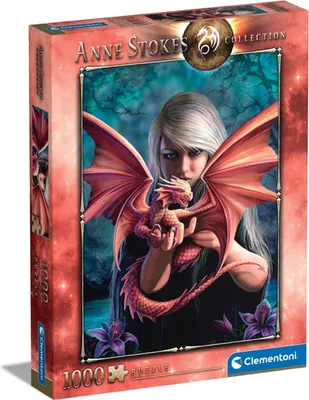 Image de Clementoni puzzle 1000 Panorama AStokes Dragonkin 39640