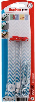Immagine prodotto di FISCHER DuoTec 10 RH con ganci tondi, 2 pz