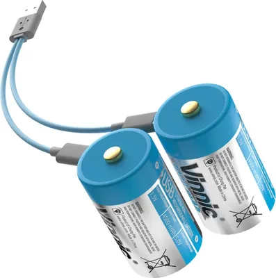 Produktbild von Vinnic USB Aufladbare Li-Ion Batterie | D 3000 mAh