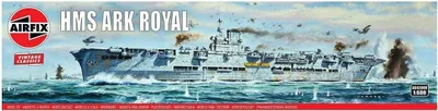 Produktbild von Airfix A04208V, Modell eines Marineschiffs, Montagesatz, 1:600, HMS Ark Royal, Unisex, Kunststoff