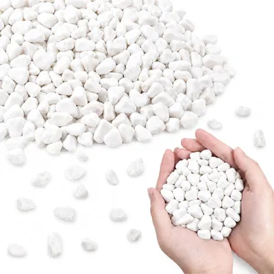 Image de Pierres décoratives, galets de 6 à 9 mm, 1 kg, pour décoration intérieure et extérieure