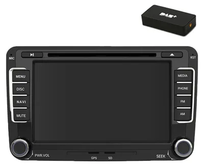Obrázek produktu pro Autorádio s navigací, DVD a DAB+ pro Golf 6/kombi/kabriolet/Plus/GTI/R s navigací řady RCD RNS, Bluetooth, RDS, ovládáním na volantu a zadní kamerou