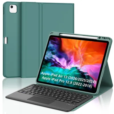 Zdjęcie produktu dla Etui na klawiaturę dla modeli 6., 5., 4., 3. generacji z touchpadem. Kompatybilne z: Pro 6. (2022), 5. (2021), 4. (2020), 3. generacji