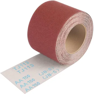 Produktbild von Schleifpapier Rolle Körnung 150, 93 mm x 10 m, für Holz & Metall