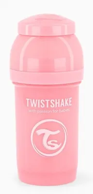 Obrázek produktu pro Kojenecká láhev Anti-Colic 180 ml, pastelově růžová
