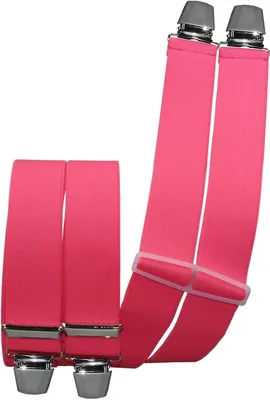 Produktbild von Hosenträger mit 4 Clips  uni extra lang 130 cm