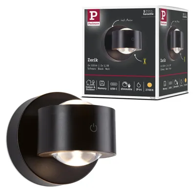 Produktbild von Paulmann LED Akkuwandleuchte Zorik