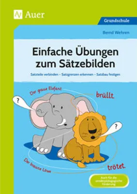 Obrázek produktu pro Einfache Übungen zum Sätzebilden