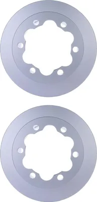 Produktbild von 2 Bremsscheiben innenbelüftet Ø 120,2 mm 22 mm HELLA für u.a. MB SPRINTER