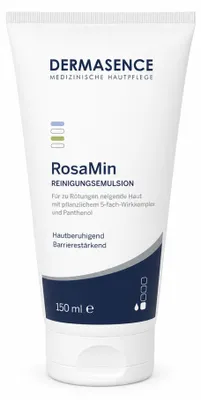 Productafbeelding van DERMASENCE Rosamin Reinigingsmelk bij huidroodheid, 150 ml