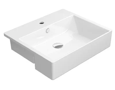 Immagine prodotto di Sapho GSI Kube X - Lavabo semincasso 550x470 mm, ExtraGlaze, bianco 9434111