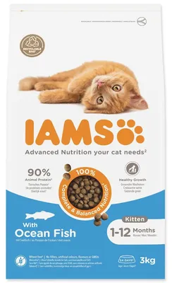 Productafbeelding van IAMS Kattenvoer Kitten, Ocean vis, 3 kg