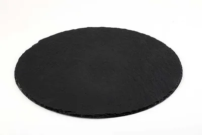 Produktbild von APS Naturschieferplatte Durchmesser: 330 mm anthrazit