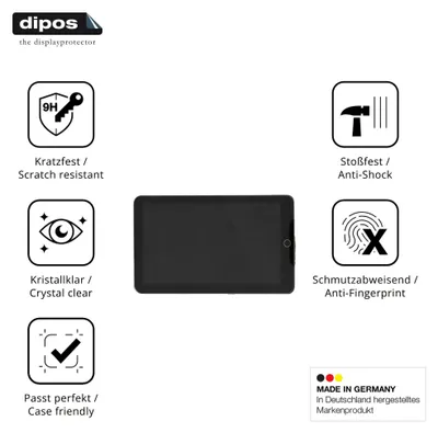 Image de 2x Protection ecrán pour Xhorse Dolphin II Verre souple Film Protecteur 9H dipos