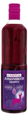 Obrázek produktu pro Likér St. Hubertus Johannisbeer Tropfen, 15,3 % alkoholu obj., láhev 500 ml
