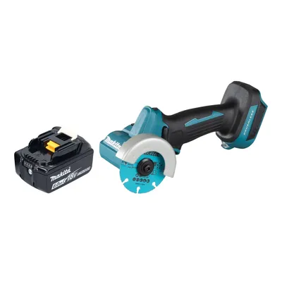 Produktbild von Makita DMC 300 G1 Akku Winkelschleifer 18 V 76 mm Brushless + 1x Akku 6,0 Ah - ohne Ladegerät
