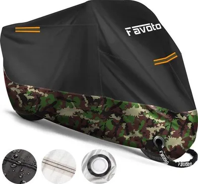 Produktbild von Wasserdichte Motorabdeckung XXL 245x105x125cm Hitzebeständig