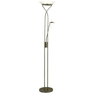 Produktbild von LED Deckenfluter, Lesearm, 180 cm Höhe, 2500 lm, 3000 K, Drehdimmer