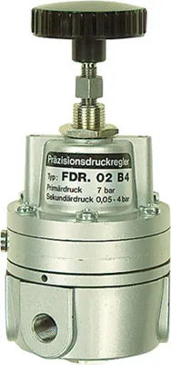 Produktbild von Riegler Präzisionsdruckregler ohne Mano, G 1/4, Regelbereich 0,05 - 2 bar
