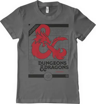 Produktbild von Dungeons & Dragons - 3 Volume Set T-Shirt - Medium - DarkGrey