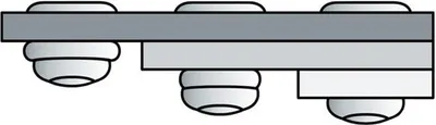 Produktbild von GESIPA Blindniet PolyGrip® Nietschaft d x l 4,8 x 17 mm Aluminium / Stahl 500 Stück