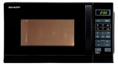 Immagine prodotto di Sharp R-642BKW Superficie piana Microonde combinato 20 L 800 W Nero