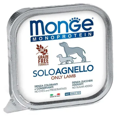 Productafbeelding van Monge Dog Monoproteïne Solo Lam 150g
