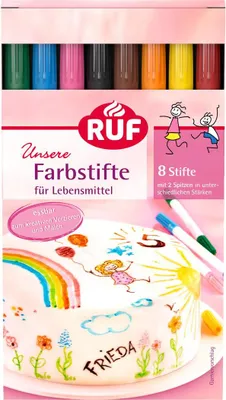 Produktbild von RUF Lebensmittel Farbstifte