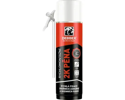 Produktbild von PUR-Montageschaum Debbex 2K, schnelltrocknend, Kartusche, 400 ml