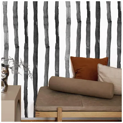Zdjęcie produktu dla Czarno-biała tapeta samoprzylepna, 44,5 x 1000 cm