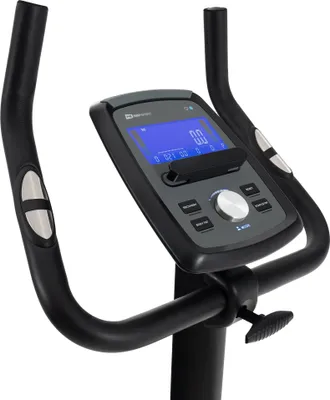 Produktbild von Hop-Sport Ergometer HS-120H Argo – Heimtrainer Fahrrad mit Bluetooth & App Steuerung, 12 Trainingsprogramme, wattgesteuert – Heimtrainer mit leiser 10 kg Schwungmasse, 32 Bremsstufen