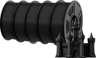 Produktbild von 3D-Drucker-Filament, umweltfreundliches Material, hohe Fluidität, PLAPMT 5Schwarz