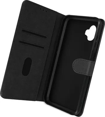 Zdjęcie produktu dla Avizar, skórzane etui z funkcją podstawki dla Samsung Galaxy Xcover 6 Pro, czarne