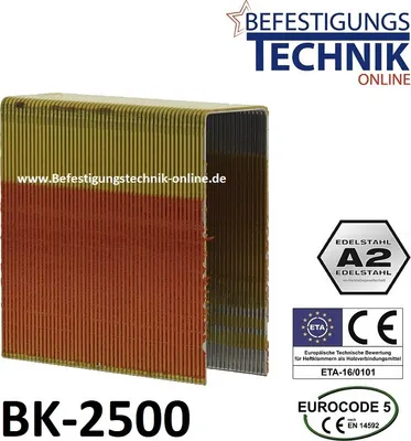 Produktbild von Prebena Klammern WD-70CRF 70mm rostfrei 4C-WD75 Haubold BK 2570 PN 2575 KL-54 2,88M P
