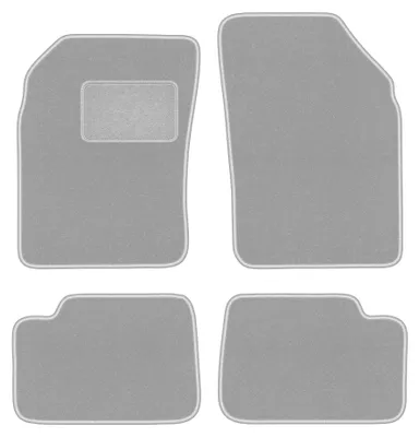 Obrázok produktu pre Velúrové autokoberce pre: Nissan Micra K11 1992-2003 (hatchback) – sada 4 ks, sivé, na mieru – Wielganizator OSLO