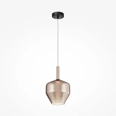 Immagine prodotto di Lampada a sospensione con paralume in vetro oro Duality 1xE27 60W Maytoni design
