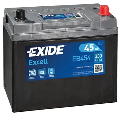 Produktbild von EXIDE Excell Starterbatterie 12V 45Ah 330A/EN B24 Batterie