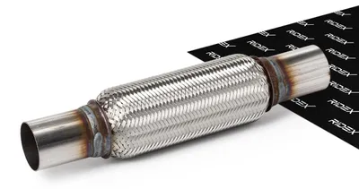 Produktbild von RIDEX 3971F0003 Ø45,0mm Flexrohr Auspuff Abgasrohr 200mm für VW Golf IV Schrägheck (1J1) Golf V Schrägheck (1K1) POLO (9N) TOURAN (1T1, 1T2) für OPEL