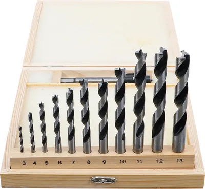 Produktbild von BGS 50403 Holzbohrer + Zentrumbohrer-Satz, 13-tlg.